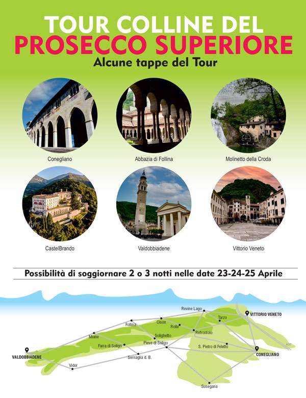 Tour Colline del Prosecco Tour Colline del Prosecco
