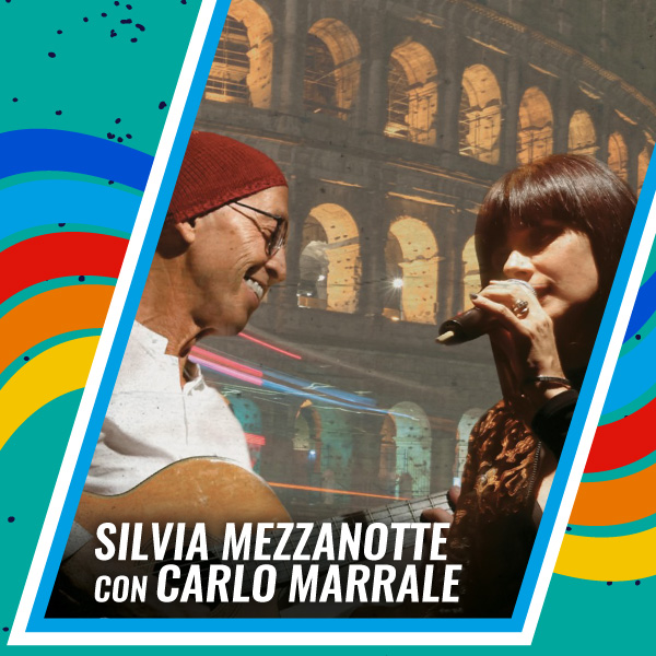 Silvia Mezzanotte con Carlo Marrale